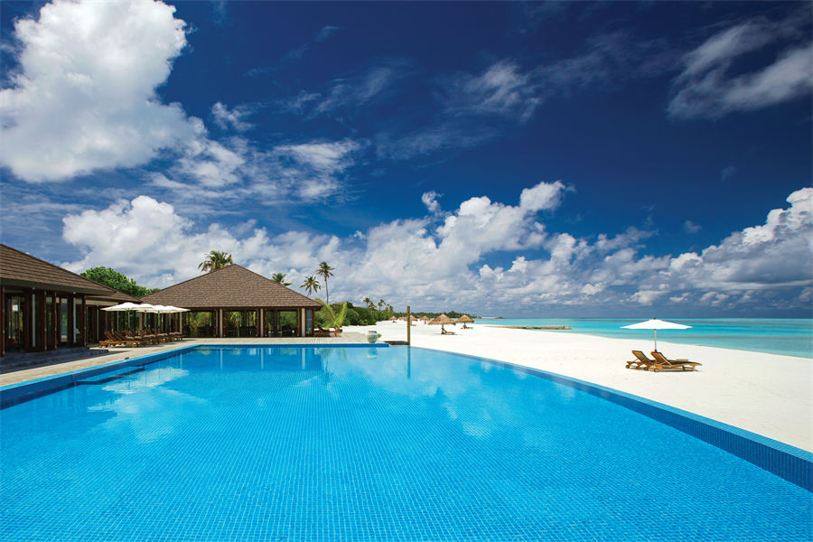 卡尼富士 - 日落泳池餐吧图片2 - Atmosphere Kanifushi Maldives Sunset Pool Bar Photo 2