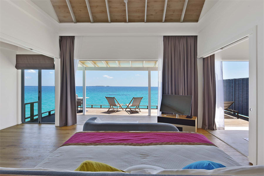 库拉玛蒂 - 豪华水上别墅图片4 - Kuramathi Resort Maldives Deluxe Water Villa Photo 4