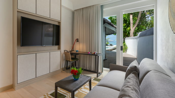 四季库达呼拉 - 家庭海滩泳池别墅（日出）图片3 - Four Seasons Resort Maldives at Kuda Hura Sunrise Family Beach Villa With Pool Photo 3