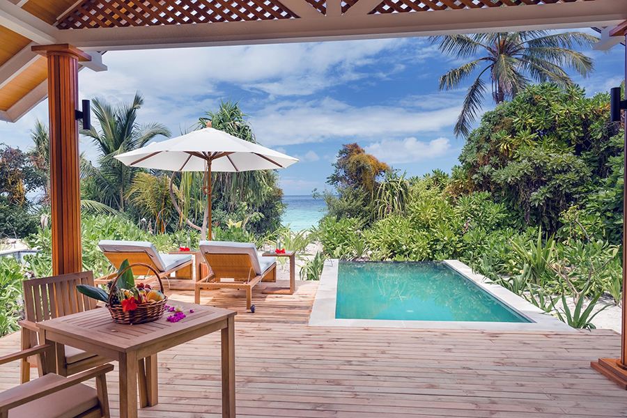 库达富士 - 海滩泳池别墅图片3 - Kudafushi Resort & Spa Beach Villa With Pool Photo 3