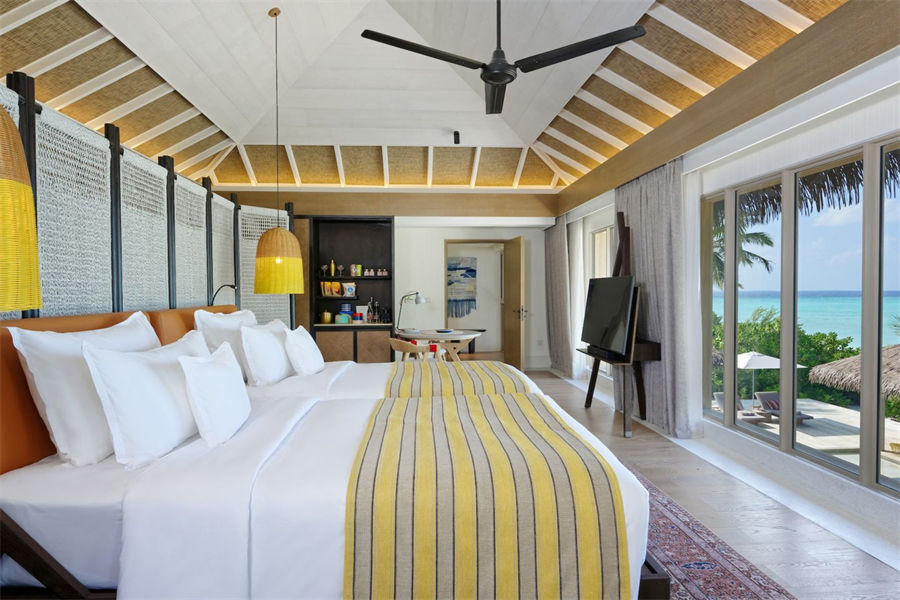 洲际 - 两卧海滨泳池住宅图片3 - InterContinental Maldives Maamunagau Two Bedroom Beachfront Pool Residence Photo 3