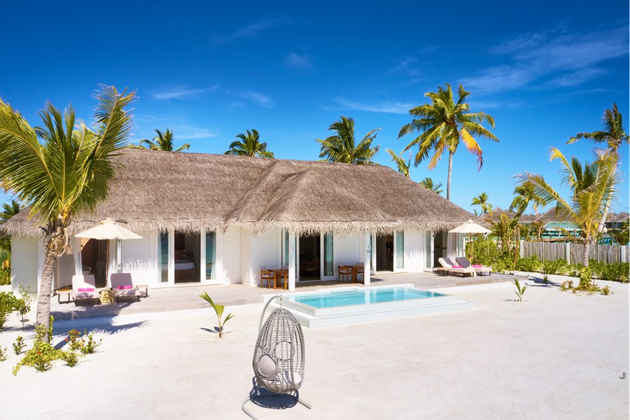 伊露薇丽 - 海滩双卧泳池住宅图片4 - Sun Siyam Iru Veli Two Bedroom Beach Residence with Pool Photo 4