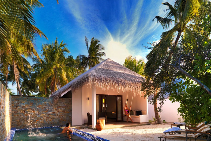 可可尼 - 沙滩泳池套房 图片1 - Cocoon Maldives Beach Suite with Pool Photo 1