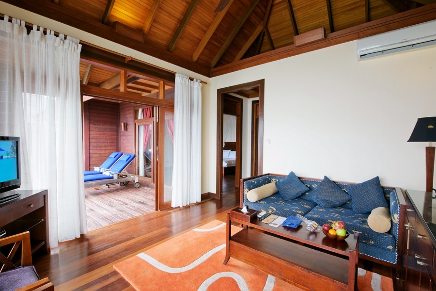 双鱼 - 按摩浴缸水上别墅图片3 - Sun Siyam Olhuveli Prestige Jacuzzi Water Villa Photo 3