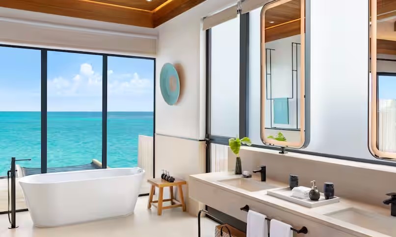 希尔顿阿明吉利 - 单卧水上泳池别墅图片4 - Hilton Maldives Amingiri Resort & SPA 1 Bedroom Overwater Pool Villa Photo 4