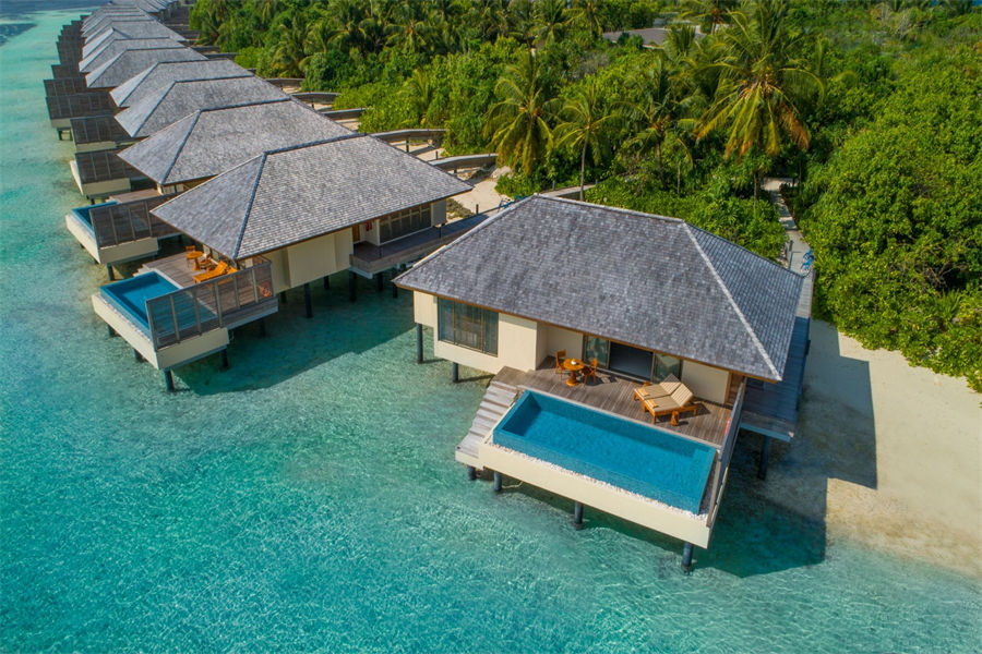 瑞喜敦D - 豪华泻湖泳池别墅图片1 -  The Residence Maldives at Dhigurah Deluxe Lagoon Pool Villa Photo 1