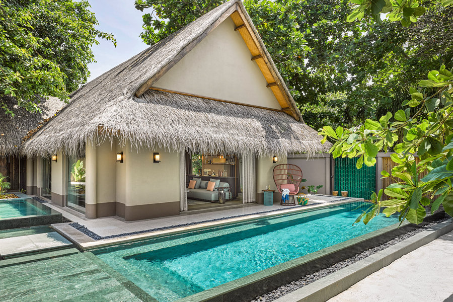 娇丽 - 沙滩泳池别墅图片1 - Joali Maldives Beach Villa with Pool Photo 1