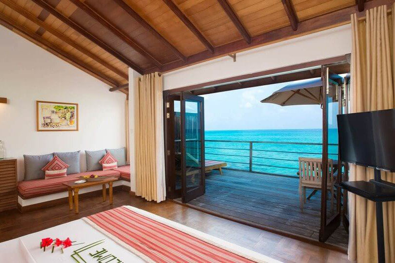 瑞提海滩度假村 - 水上别墅图片1 - Reethi Beach Resort  Water Villa Photo 1