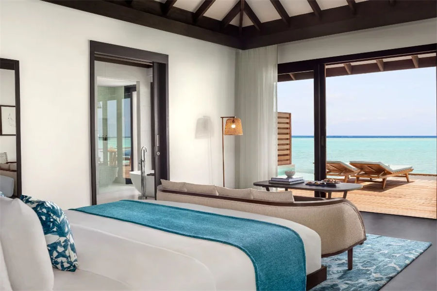 安纳塔拉薇利 - 豪华水上泳池别墅图片3 - Anantara Veli Resort Maldives Deluxe Over Water Pool Villa Photo 3