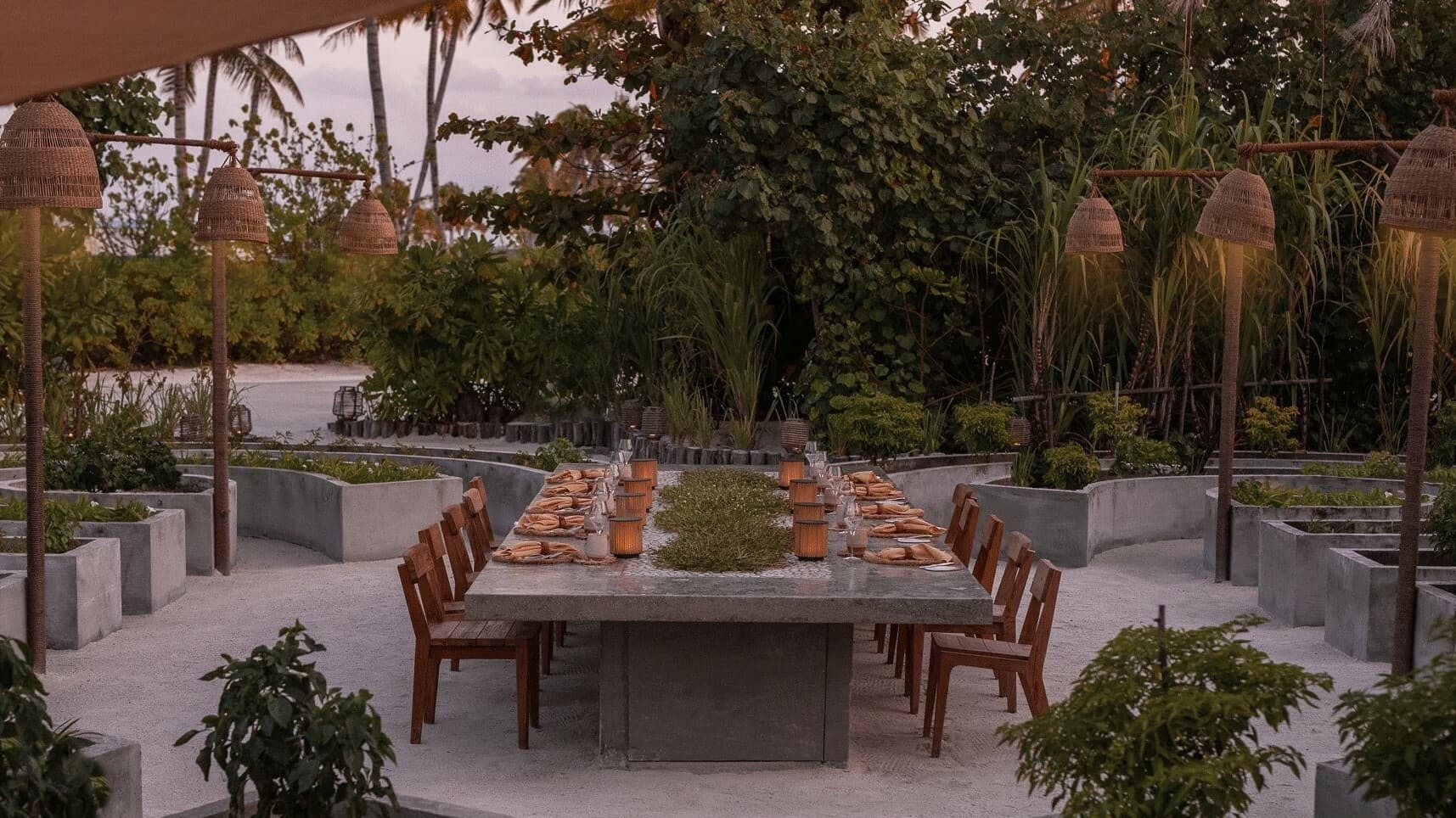 柏典餐厅 - 根脉蔬食餐厅 - Patina Maldives Restaurant