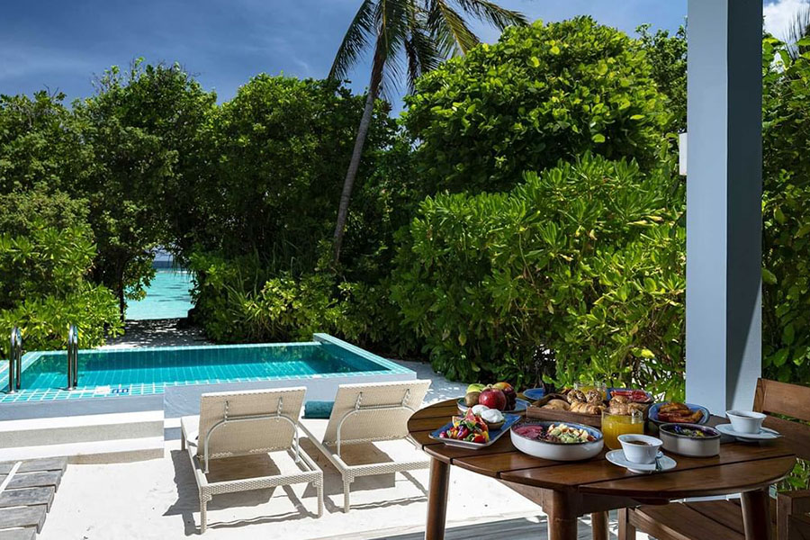 伊芙鲁 - 日落海滩泳池别墅图片2 - Ifuru Maldives Sunset Beach Villa with Pool Photo 2