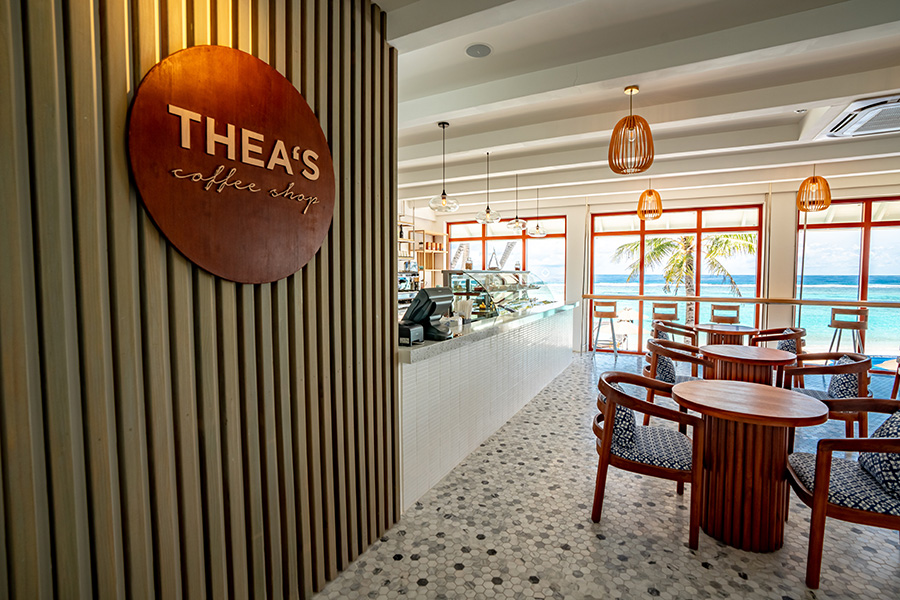 禧亚洛曼 - 咖啡店图片1 - Sun Siyam Olhuveli Thea's Coffee shop Photo 1