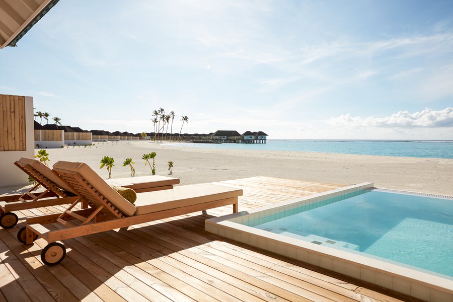 双鱼 - 高级沙滩泳池别墅图片4 - Sun Siyam Olhuveli Grand Beach Villa with Pool Photo 4