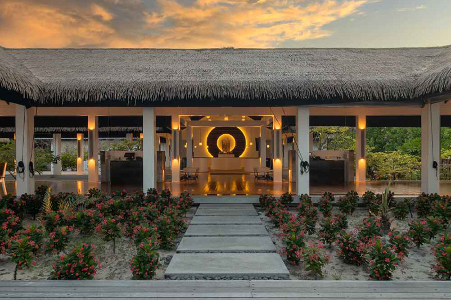 诺库 - 棕榈树主餐厅图片1 - Noku Maldives Palms Photo 1