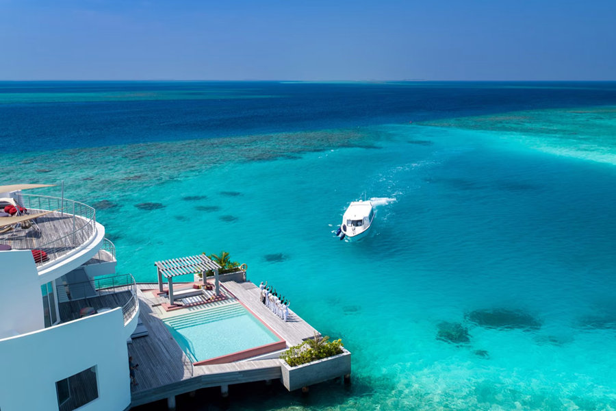 卓美亚 - 三卧水上泳池别墅图片2 - Jumeirah Maldives Ohahali Island Three Bedroom Water Retreat with Pool Photo 2