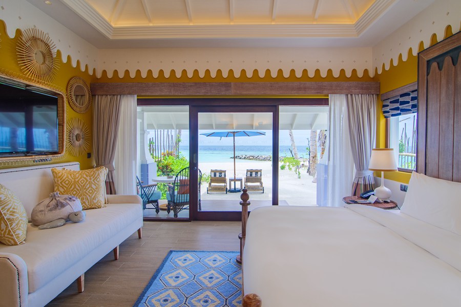 塞伊（希尔顿格芮） - 海滩别墅图片2 - SAii Lagoon Maldives, Curio Collection by Hilton Beach Villa Photo 2