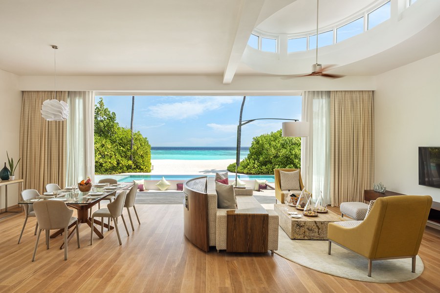 卓美亚 - 双卧沙滩泳池别墅图片4 - Jumeirah Maldives Ohahali Island Two Bedroom Beach Residence with Pool Photo 4