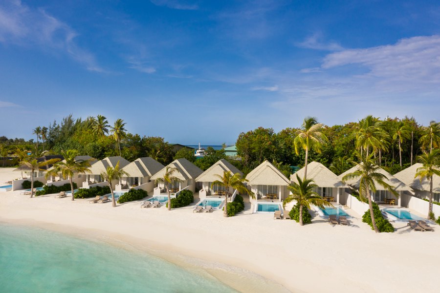 双鱼 - 高级沙滩泳池套房图片2 - Sun Siyam Olhuveli Grand Beach Suite with Pool Photo 2