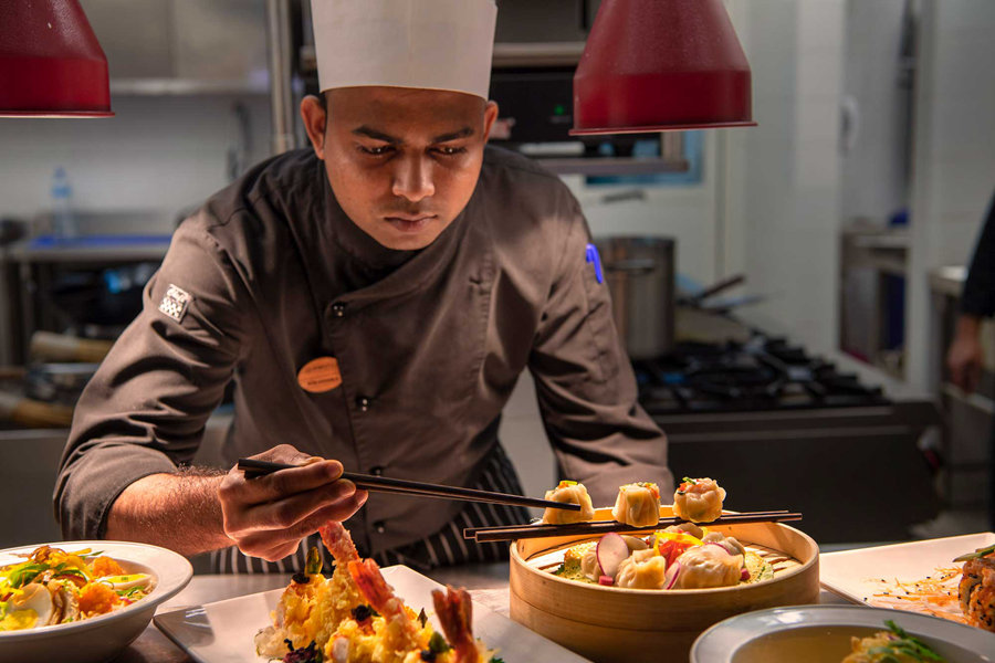 翡翠法斯曼度 - 亚洲餐厅图片4 - Emerald Maldives Resort & Spa  Le Asiatique Restaurant Photo 4