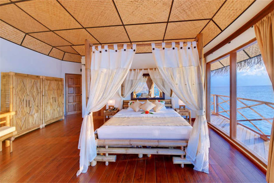 安嘎嘎岛 - 高级水上平房图片4 - Angaga Island Resort Superior Water Bungalow Photo 4