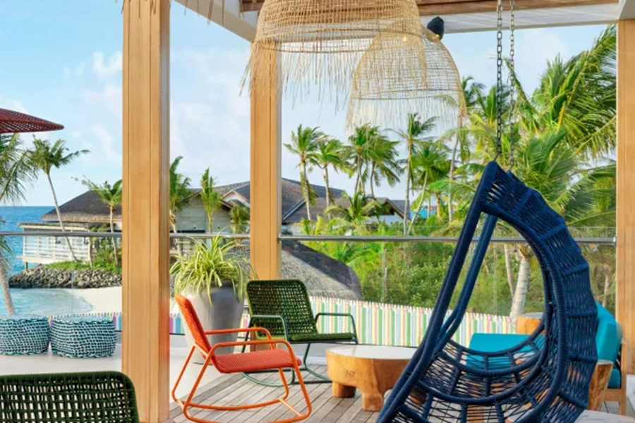 希尔顿阿明吉利餐厅 - 青少年屋顶休息屋 - Hilton Maldives Amingiri Resort & SPA Restaurant