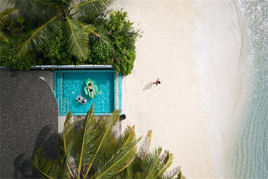 中央格兰德 - 海滩泳池别墅(双卧)图片1 - Machchafushi Resort&Spa Maldives Club Two Bedroom Beach Pool Villa Photo 1
