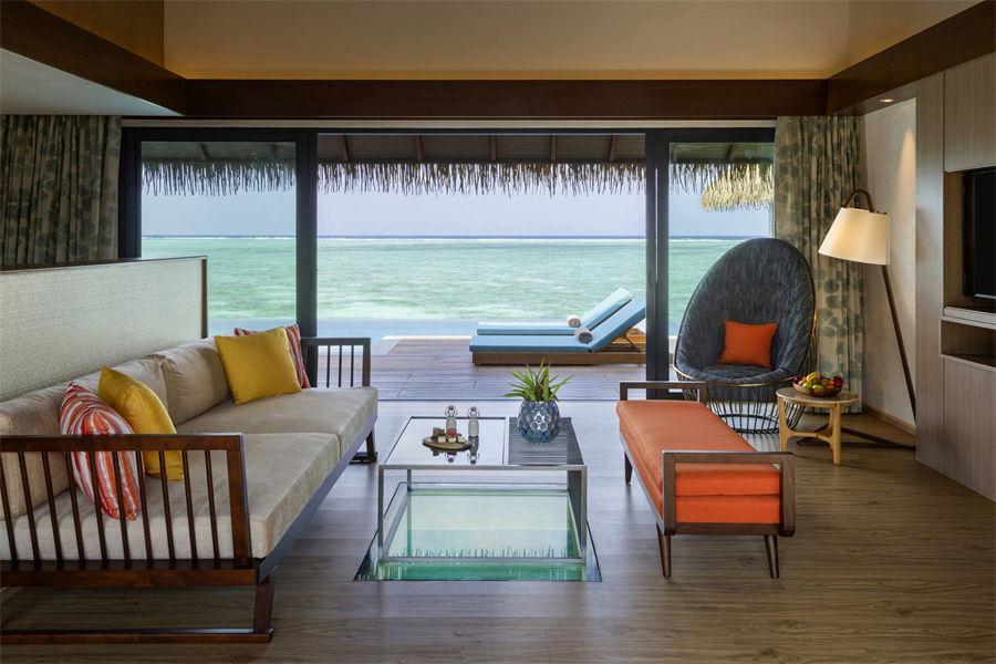 铂尔曼  - 海洋泳池套房 图片4 - Pullman Maldives Maamutaa Resort Ocean Pool Suites Photo 4
