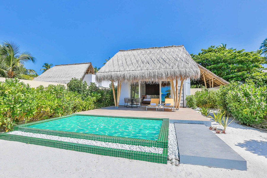 翡翠法斯曼度 - 沙滩泳池别墅图片1 - Emerald Maldives Resort & Spa  Beach Villa with Pool Photo 1