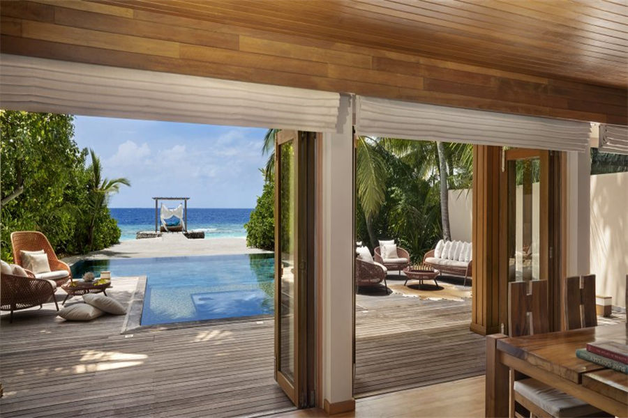 芙花芬 - 两卧海滨泳池别墅图片4 -  Huvafen Fushi Spa Resort Maldives Two Bedroom Beach House With Pool Photo 4