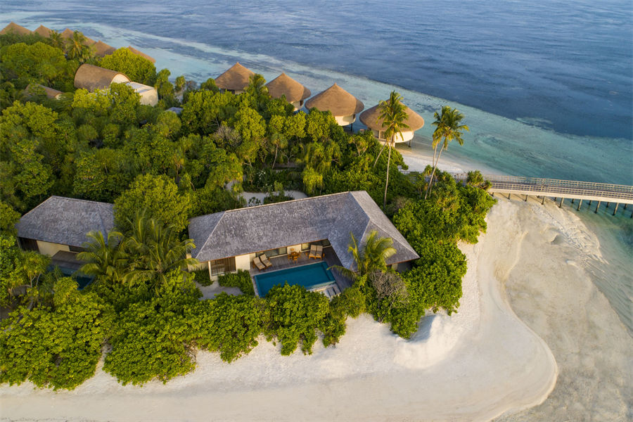 瑞喜敦D - 双卧沙滩泳池别墅图片1 -  The Residence Maldives at Dhigurah Sunrise/Sunset 2 Bedroom Beach Pool Villa Photo 1