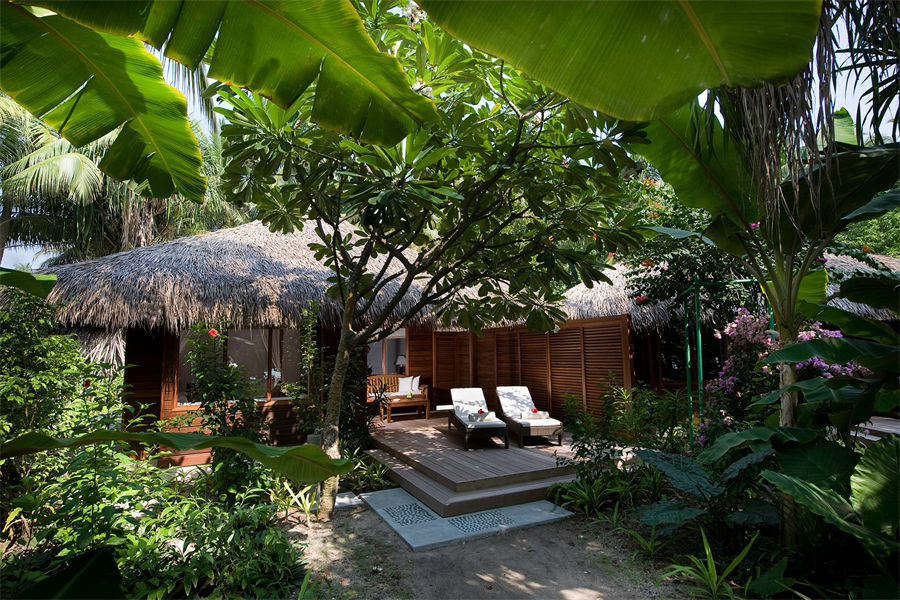 库拉玛蒂 - 沙滩小屋图片1 - Kuramathi Resort Maldives Beach Bungalow Photo 1