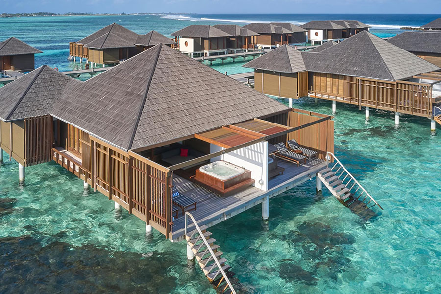 诺蒂卡岛（天堂岛） - 水上按摩池别墅 图片2 - Villa Nautica, Paradise Island Water Villa With Whirlpool Photo 2