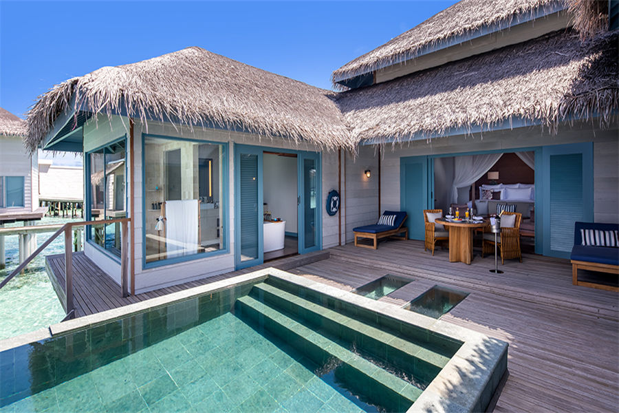 莱佛士 - 水上泳池别墅 图片2 - Raffles Maldives Meradhoo Overwater Villa With Pool Photo 2