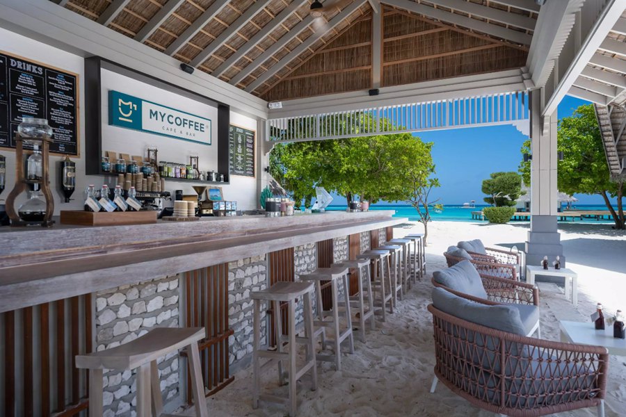 科拉科拉 - 沙滩咖啡馆图片1 - Coracora Maldives Mycoffee Photo 1