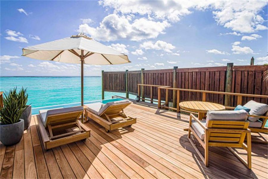 港丽 - 日落水上泳池别墅图片2 - Conrad Maldives Rangali lsland Sunset Water Villa With Pool Photo 2