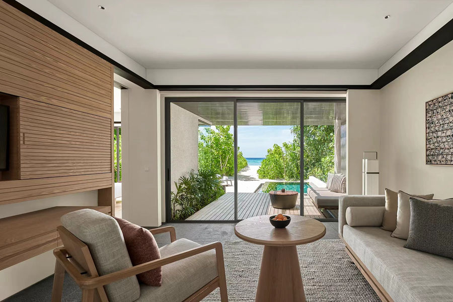 阿丽拉 - 日落沙滩泳池别墅图片2 - Alila Kothaifaru Maldives Sunset Beach Pool Villa Photo 2