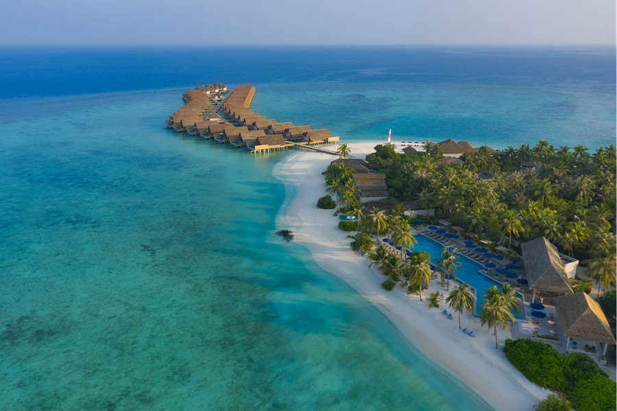 翡翠法鲁富士 - 日落泳池酒吧图片2 - Emerald Faarufushi Resort & Spa Sunset Pool & Bar Photo 2