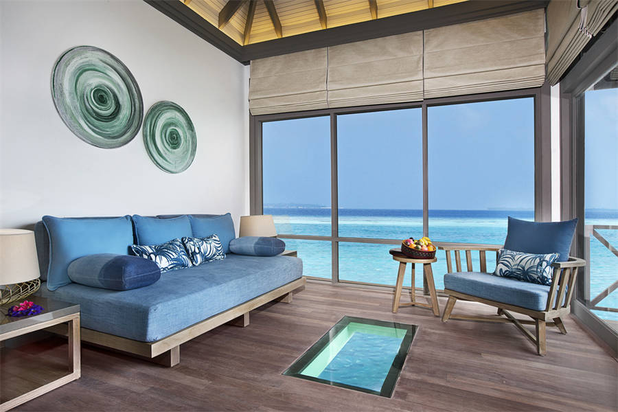 JA玛娜法鲁岛 - 日落水上泳池别墅 图片4 - JA Manafaru Sunset Water Villa With Infinity Pool Photo 4