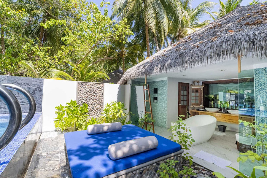 吉哈岛 - 沙滩泳池别墅图片3 - Kihaa Maldives Beach Villa With Pool Photo 3