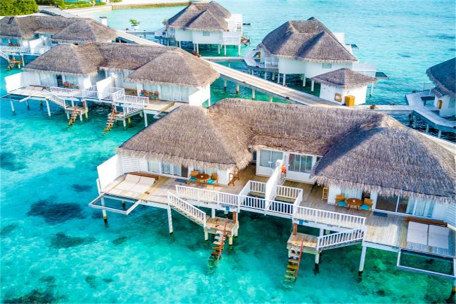 中央格兰德 - 豪华水上别墅 图片1 - Machchafushi Resort&Spa Maldives Sunrise/Sunset Overwater Villa Photo 1