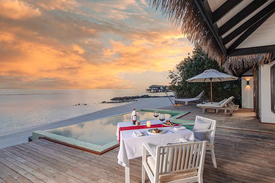 诺库 - 日落沙滩泳池别墅 图片1 - Noku Maldives Beach Sunset Pool Villa Photo 1