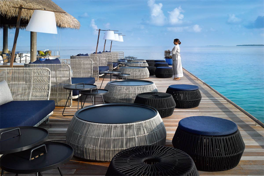 维拉私人岛 - 欧式餐厅&酒廊图片4 - Velaa Private Island Maldives Aragu & Cru Lounge Photo 4