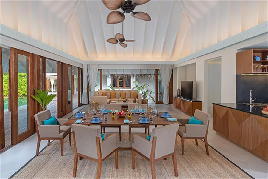 安纳塔拉吉哈瓦岛 - 两卧室海滩泳池住宅图片2 - Anantara Kihavah Villas Two Bedroom Beach Pool Residence Photo 2