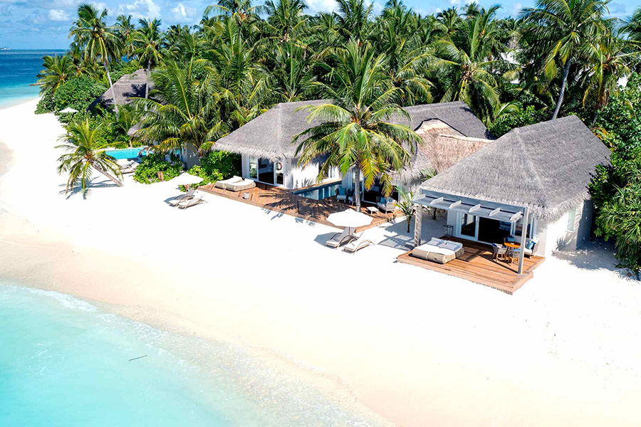 巴廖尼 - 两卧海滩套房图片3 - Baglioni Resort Maldives Two Bedroom Beach Suite with Pool Photo 3