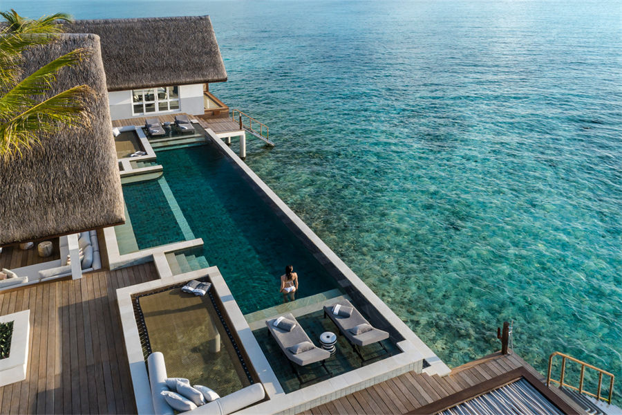 四季兰达吉拉瓦鲁 - 日出/日落三卧水上套房图片1 - Four Seasons Landaa Giraavaru Sunrise/Sunset Three-Bedroom Water Suite Photo 1