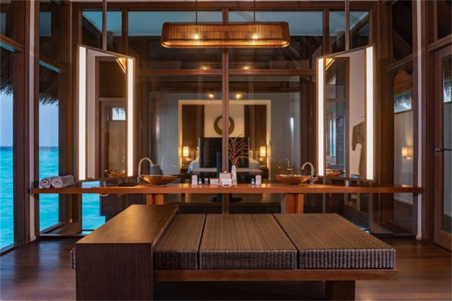 港丽 - 双卧至尊水上泳池别墅图片4 - Conrad Maldives Rangali lsland Two Bedroom Grand Water Villa With Pool Photo 4