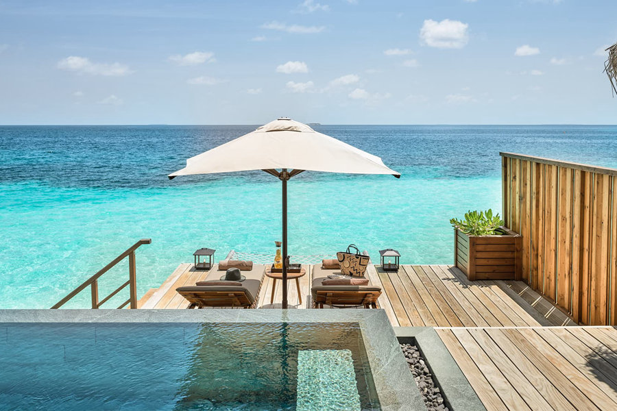 娇丽 - 水上泳池别墅图片2 - Joali Maldives water villa with pool Photo 2