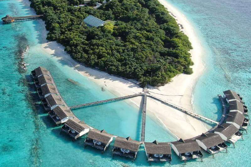 瑞提海滩度假村马尔代夫度假村全景 - Reethi Beach Resort  Maldives Resort