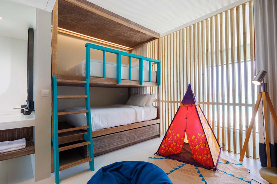 硬石 - 2卧复式白银家庭套房图片1 - Hard Rock Hotel Maldives Family Studio Master Bedroom Photo 1