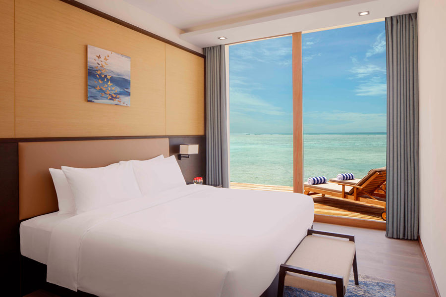 丽笙 - 三卧水上泳池别墅（泄湖景观/日落景观）图片4 - Radisson Blu Resort Maldives Overwater Villa -3 Bedrooms-Pool&Lagoon View/Sunset View Photo 4